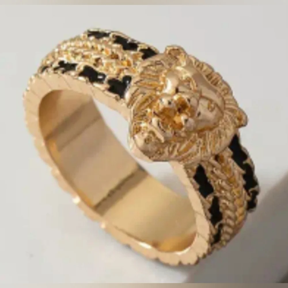 LION HEAD RING - Picture 4 of 6